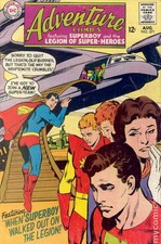 Adventure Comics #371 VG 1968 Stock Image Low Grade