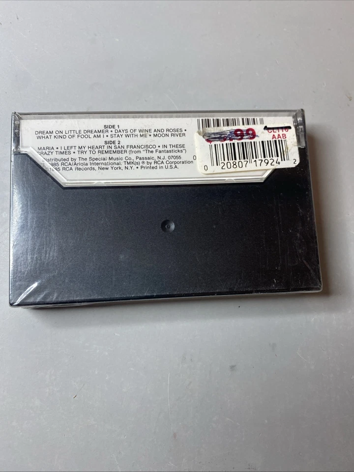 Perry Como: Dream On Little Dreamer (Cassette, 1985) New, Sealed - Image 2 of 3