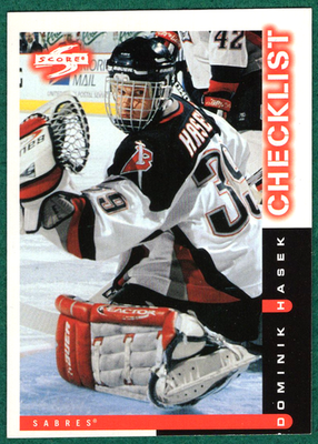 Dominik Hasek - 1997-98 Score #266 - Buffalo Sabres Checklist