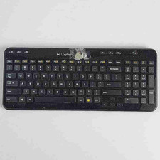 Logitech K360 Wireless Keyboard With Receiver - Black