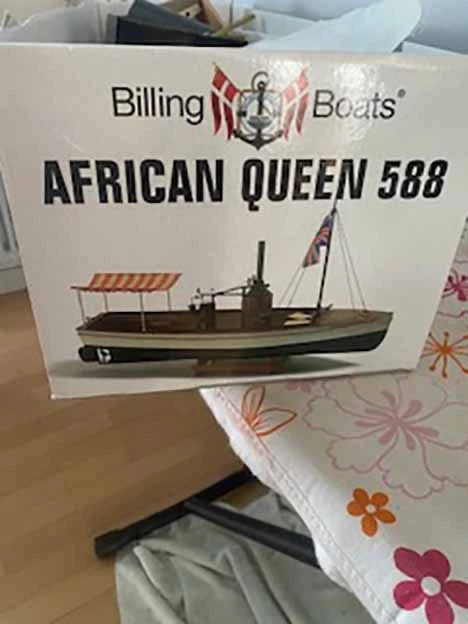 Billing Boats - Boot African Queen Baukasten noch im Original Versandkarton - Bild 4 von 4