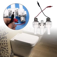 Tankless Toilet Solenoid Valve Portable Simple Installation Supplies Modern Easy