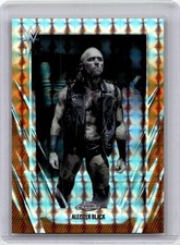 2026 Topps Chrome WWE #28 Aleister Black Orange Refractor #/25