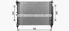 Radiateur Chevrolet CAPTIVA
