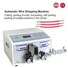 Fully Automatic Computerized Wire Stripping Machine 0.1-8 Square SWT508E