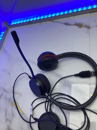 casque jabra ENC060 avec étui. Casque filaire avec micro. - Photo 2/2