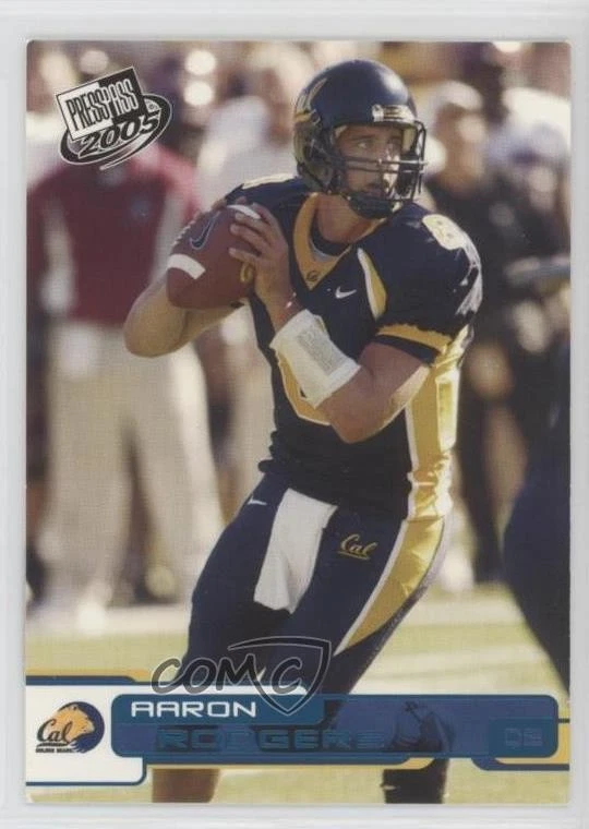 2005 Press Pass Blue Aaron Rodgers #B9 Rookie RC