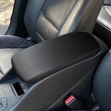 Center Console Armrest Cover For Chevrolet Malibu 2016-2025 Black With Stitches Center Console Armrest Cover For Chevrolet Malibu 2016-2025 Black With Stitches
