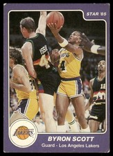 1984-85 Star Byron Scott #181 Los Angeles Lakers *Mark