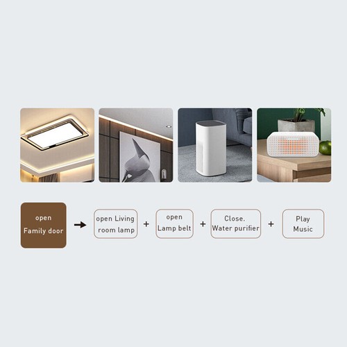Smart Life Tuya ZigBee 3.0 Wireless Door Window Contact Sensor App Control Alarm - Picture 5 of 11
