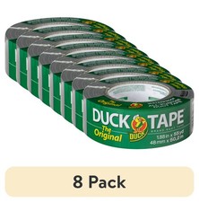  8 pack The Original Duck Tape Brand Duct Tape, 1.88 in. x 55 yd., Silver