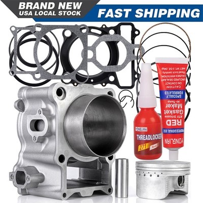 Cylinder Piston Gaskets Set Top End Rebuild Kit for Yamaha Kodiak / Grizzly 400