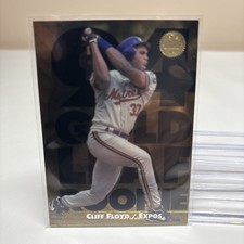 1994 Leaf - Gold Leaf Rookie - Cliff Floyd #18 (RC)