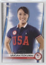 2021 Topps US Olympic & Paralympic Team and Hopefuls Sakura Kokumai #65 0a3