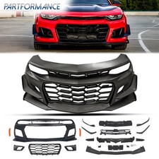 Full Front Bumper 1le Style Conversion Kit For 2019-2023 Chevy Chevrolet Camaro