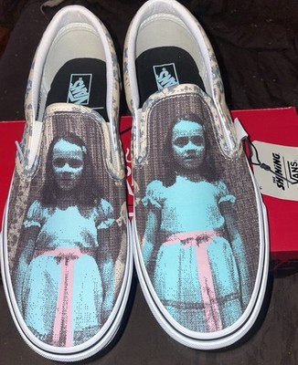 Vans x Horror The Shining Slip-On Shoes Men's 8/Women's