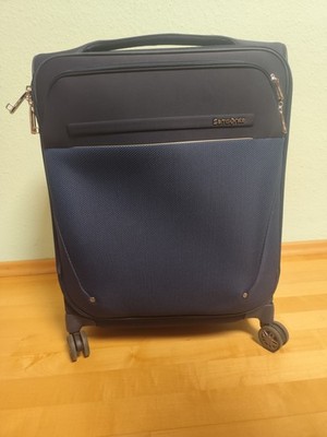 Samsonite Spinner Length handgepäck koffer 55/20 blau 4 Rollen