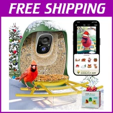 Smart Bird Feeder with Camera & AI Bird Identification
