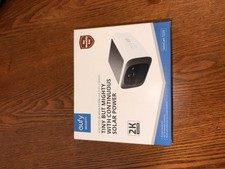 Eufy SoloCam S220 2K Wi-Fi Outdoor Solar Bullet Camera - White