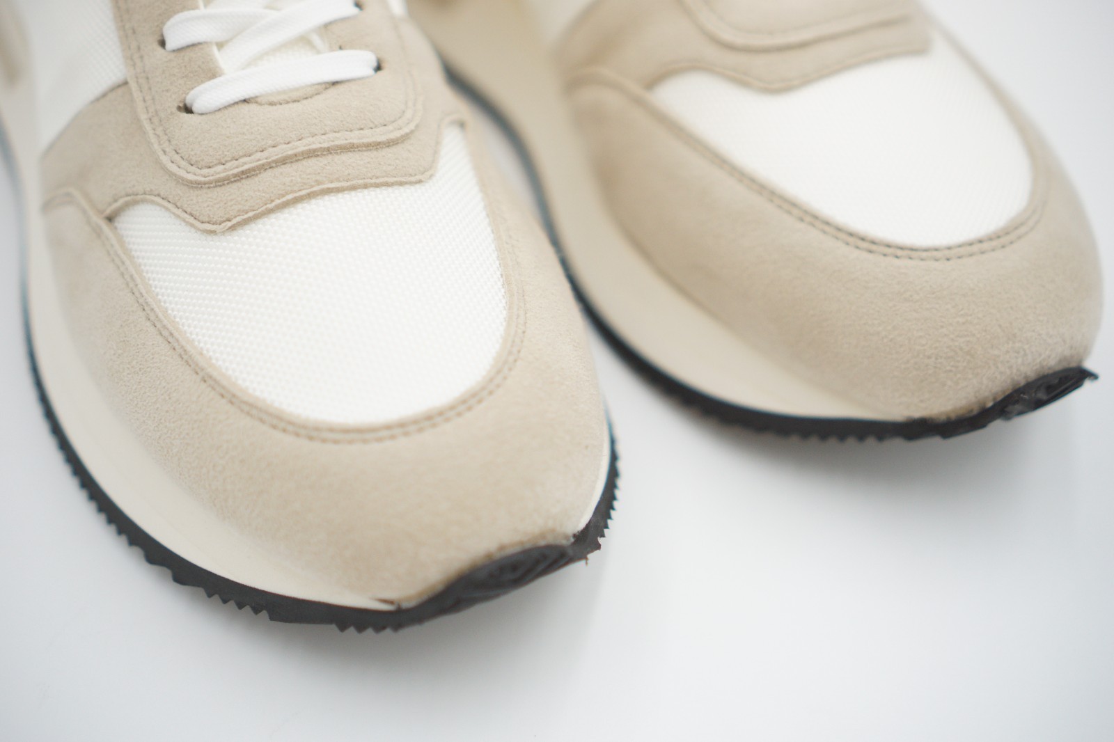 Men ETQ Amsterdam Sneakers Premium Suede & Nylon Beige EU44 UK10 US11 RPR €219 image 6