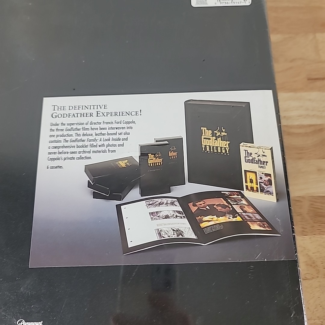 ザ・ゴッドファーザー THE GODFATHER MOVIES 1 & 2 ~ 2 Video Disc Sets ~RCA