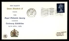 Mayfairstamps Great Britain 1969 Queen Visits Royal Philatelic Soc Exhibit Cover