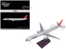 BOEING 757-300 AIRCRAFT "NORTHWEST AIRLINES" 1/200 MODEL BY GEMINIJETS G2NWA1422