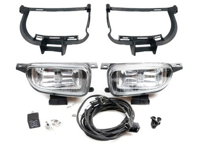 Nebelscheinwerfer Nachrüstung NSW Set Kit Komplettset Halter passend für T4 Bus