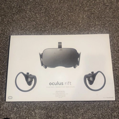 Meta Oculus Rift CV1 VR Virtual Reality Headset System W/ Oculus rift Headphones
