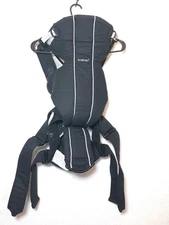 BabyBjorn ACTIVE Sporty Baby Carrier Black Gray Sling Backpack Lumbar Support