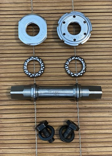Very Nice Vintage Campagnolo Super Record Pista/Track Titanium Bottom Bracket - Picture 1 of 17