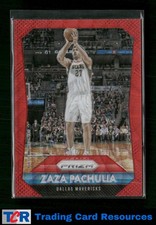 2015-16 Panini Prizm #90 Zaza Pachulia Ruby Wave Prizms #/350