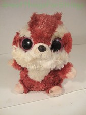 Aurora Stuffed Animal Toy Chewhoo Red Squirrel Big Eyes White Pink Feet PA-4296