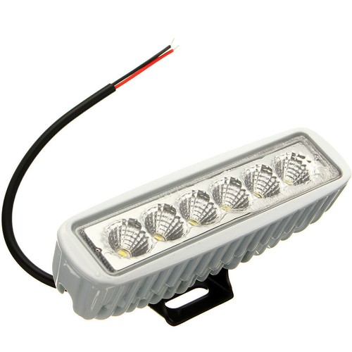 Set of 2 White Marine Spreader LED Deck/Mast Lights for boat Flood Light Bar - Foto 4 di 8