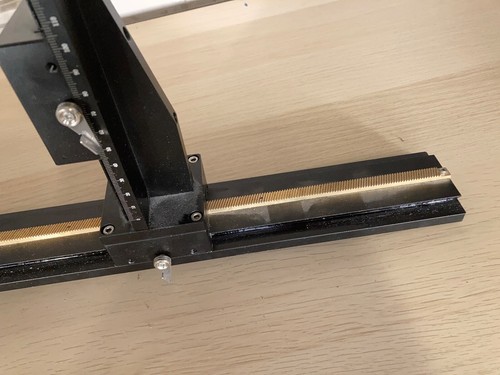 X and Z axis linear dovetail stage 150 and 500 mm travel LWZ60 - Picture 8 of 10