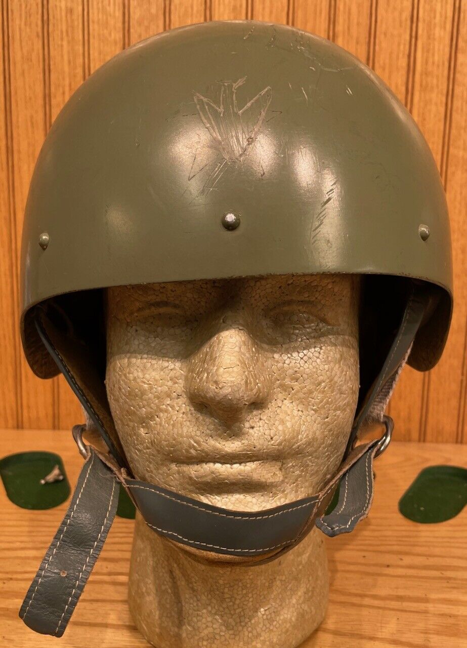 Yugoslavian JNA Paratrooper Parachutist Helmet Cold War