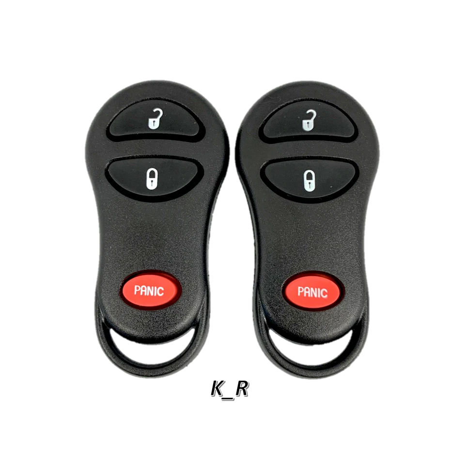 2002 2003 Dodge Ram 1500 2500 3500 2 OEM Electronics controle remoto Fobs 3B GQ43VT17T - Imagem 4 de 4