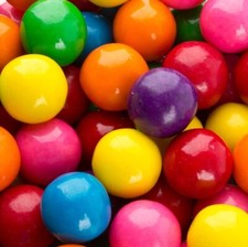Bayside Candy Flavored Gumballs Assorted Large Gumballs 1" 3LBS
