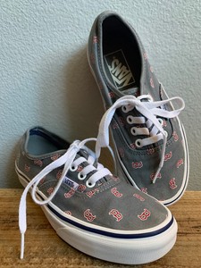 vans red sox shoes
