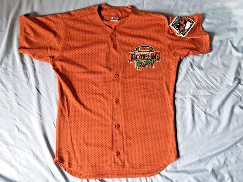 2003 Frontier League All-Star game baseball jersey at Gateway Grizzlies