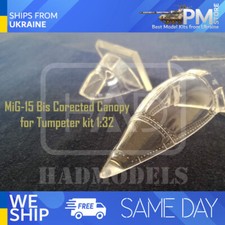 HAD models 13213 1/32 MiG-15 Bis correct canopy for Trumpeter kit resin set