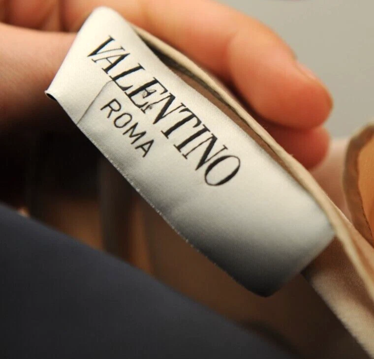 ICONICO ABITO A TUBINO VALENTINO ROMA MADE IN ITALY HOLLYWOOD 10 UK ROSA CHIARO