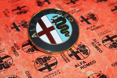 Alfa Romeo Spider , GTV6 Milano 75mm Emblem NEW