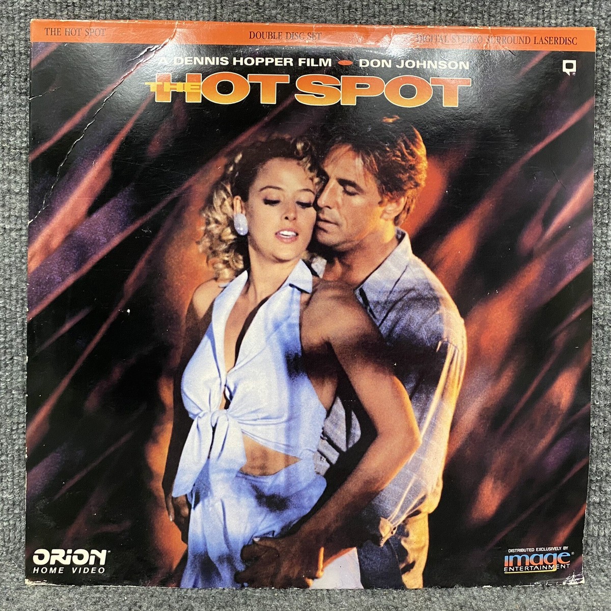 The Hot Spot 12” Laserdisc LD Movie Don Johnson Dennis Hopper