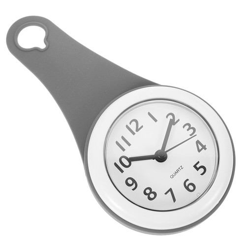 Bathroom Clock Waterproof for Digital Suction Cup Wall Toilet Watch eBay