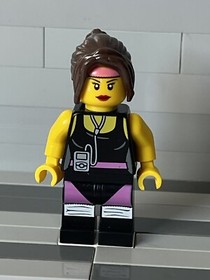 Lego Movie Cardio Carrie Minifigure 70804 No Cracks
