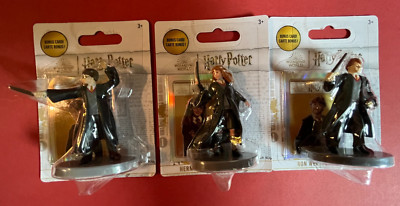 NEW! WIZARDING WORLD HARRY POTTER MINI FIGURE & BONUS CARD ~ 1 or ALL ~ 1+ SHIP