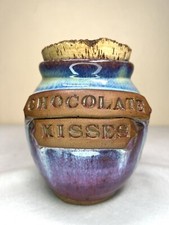 Handmade Ceramic Chocolate Kisses Ceramic Can...