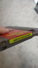 Wrath of the Black Manta (Nintendo NES, 1990) autentico pulito testato spedizione gratuita