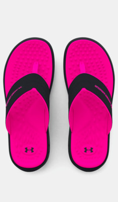 NWT UNDER ARMOUR Ignite Pro Marbella Sandals Flip Flop Thong Lightweight COMFORT